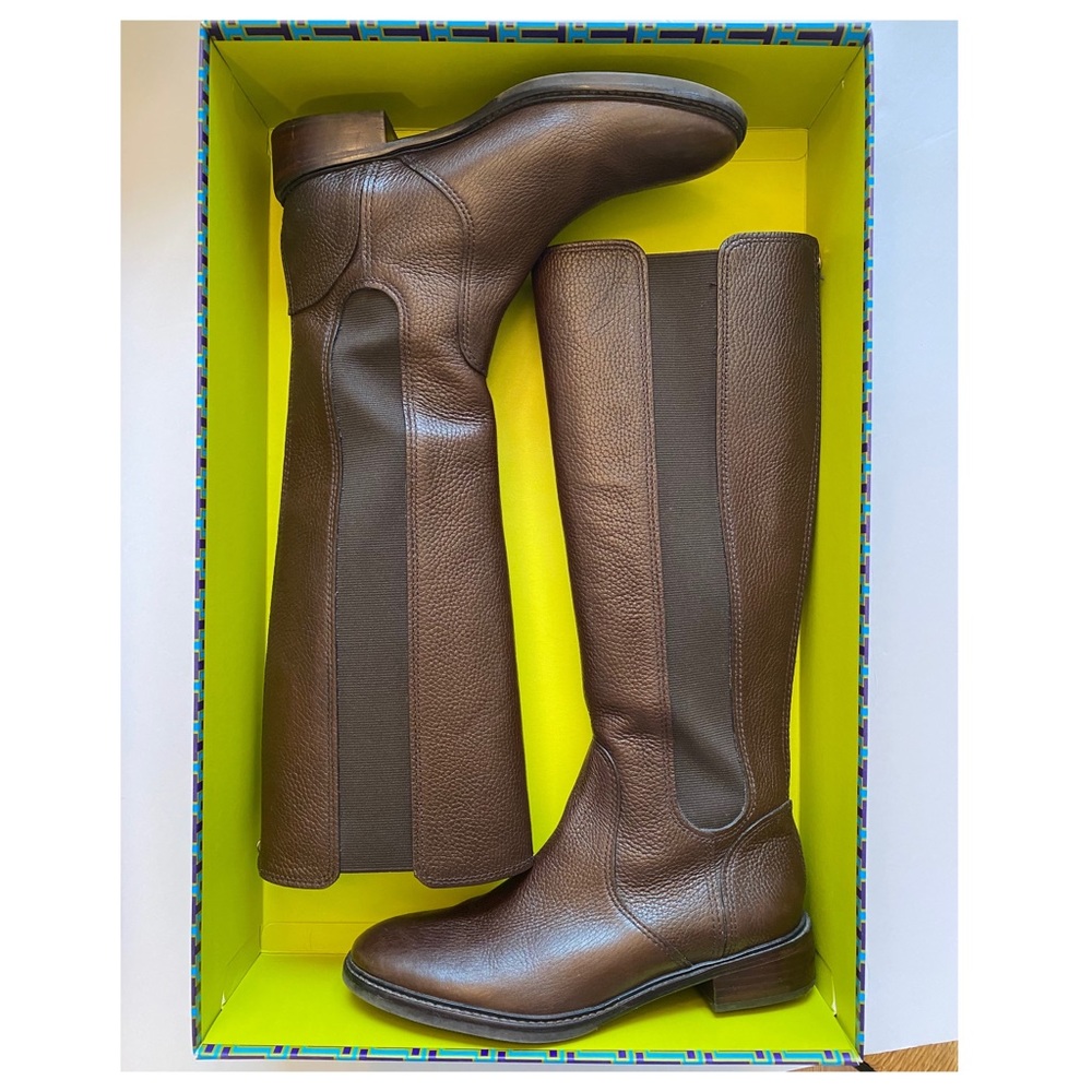 Tory Burch Christy Riding Boots Size 9